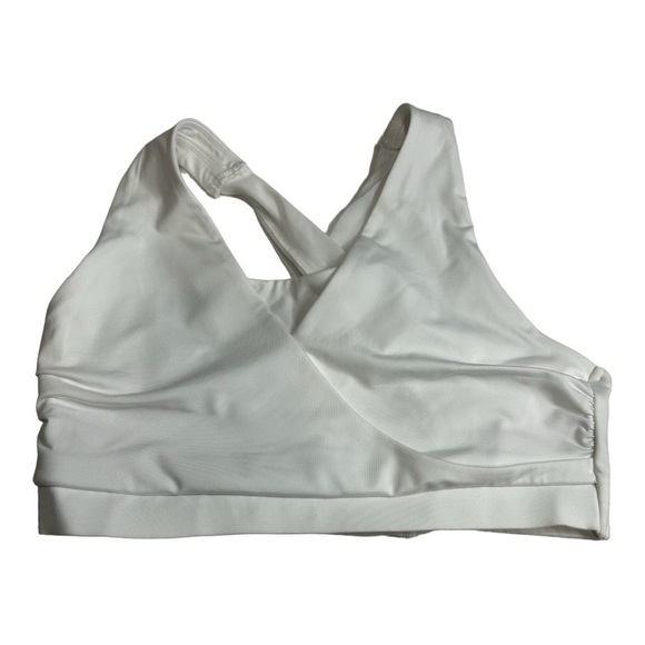 Amazon Essentials Sports Bra White Size M - Picture 1 of 5